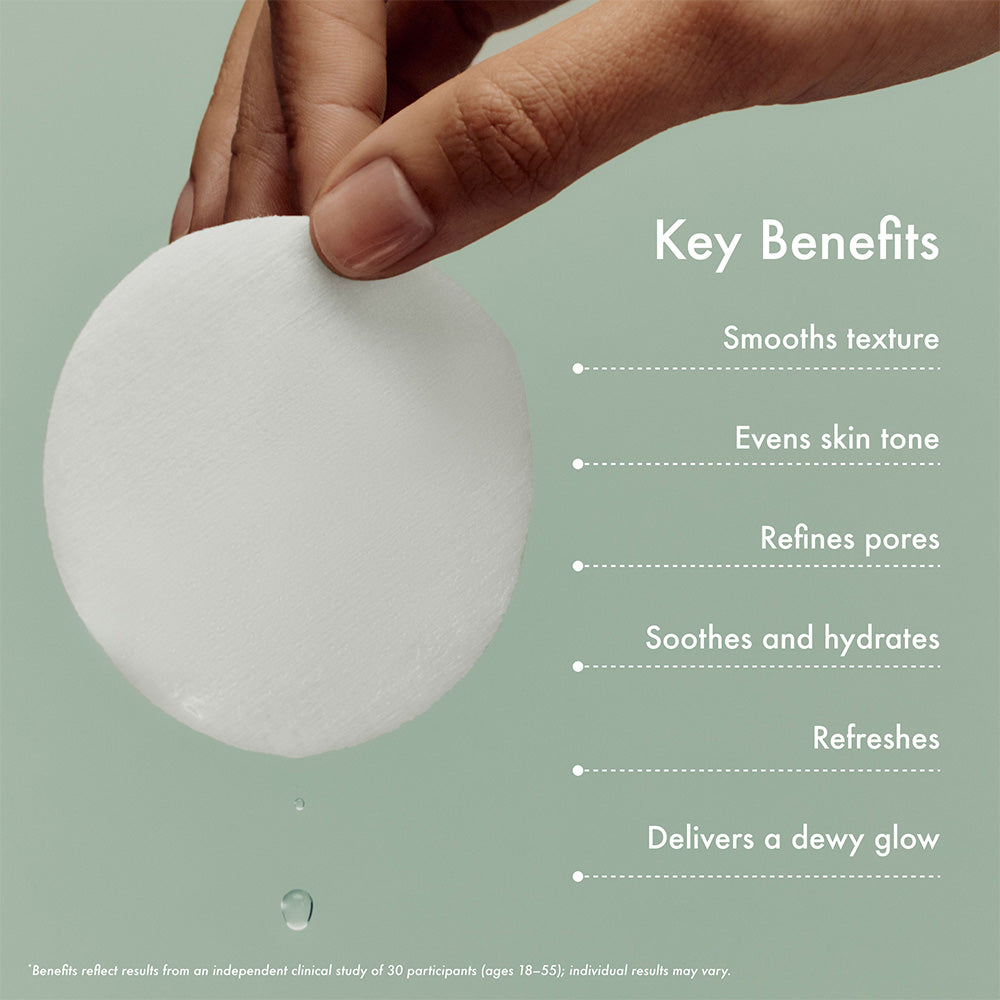 クレンジング・メイク落とし SUMMER FRIDAYS DAILY EXFOLIATING PADS Gentle Reset™ Daily Exfoliating Pads | Summer Fridays