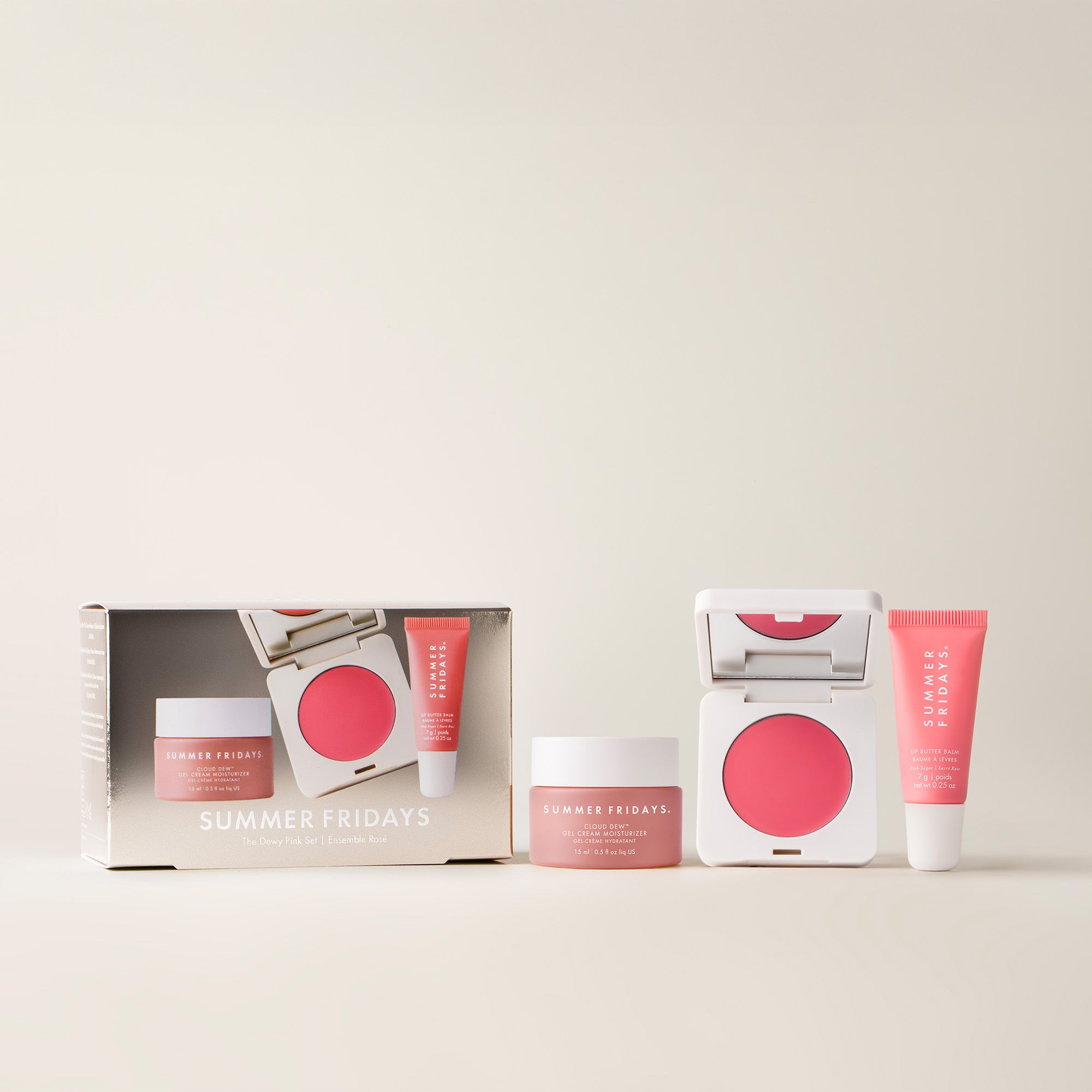 The Dewy Pink Set | Summer Fridays