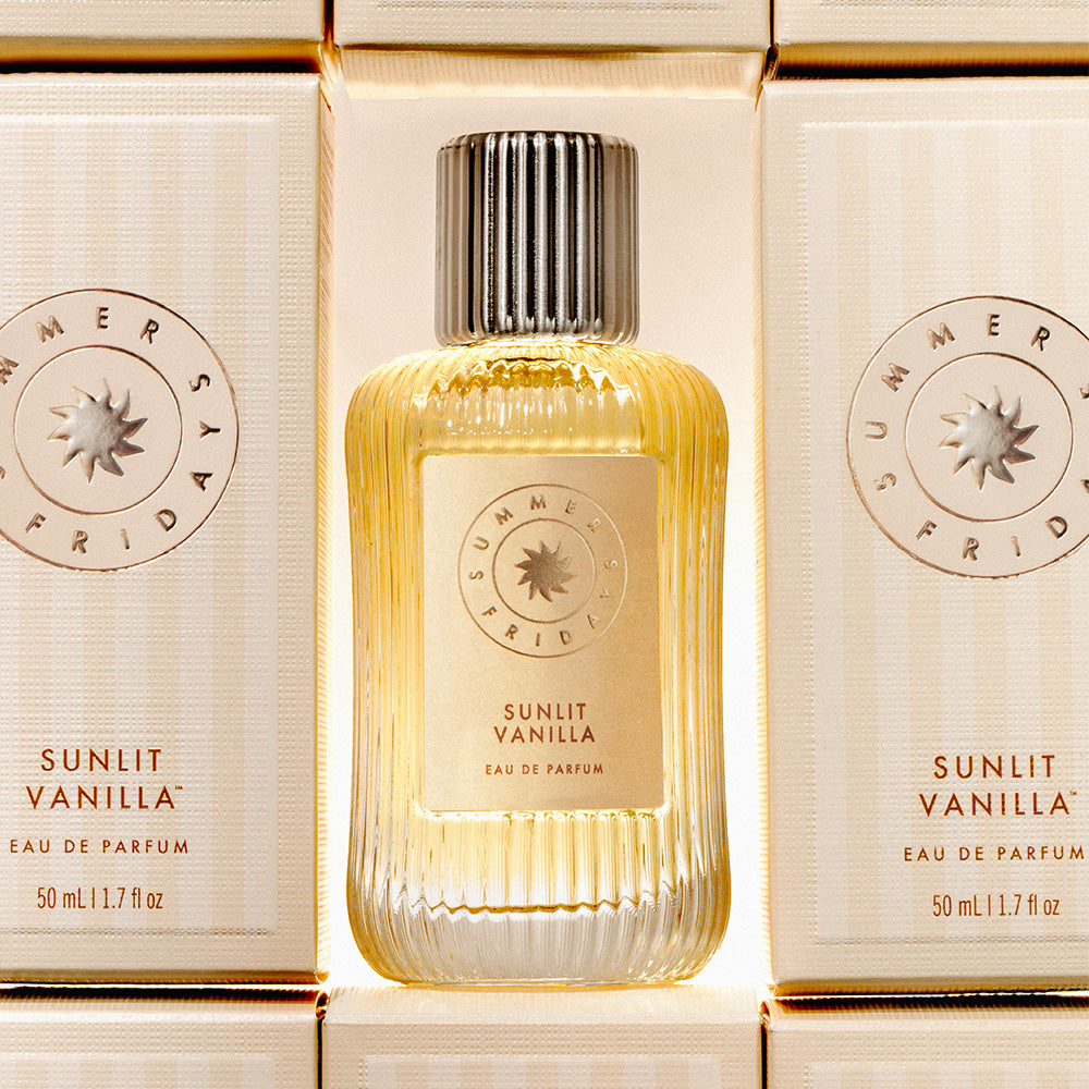 Introducing Sunlit Vanilla™ Eau de Parfum | Summer Fridays