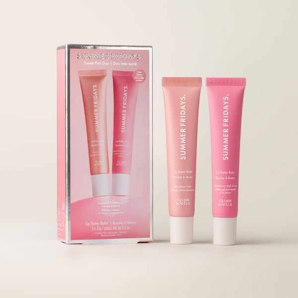 Roma Pink Lip Sugar Cream 2個セット Sweet Pink Duo | Summer Fridays