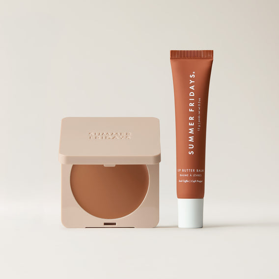 The Bronzer + Lip Duo