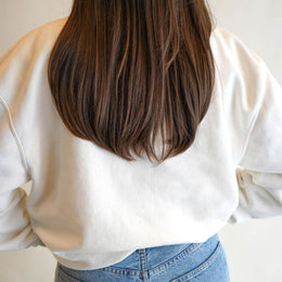 New York Crewneck in Cream